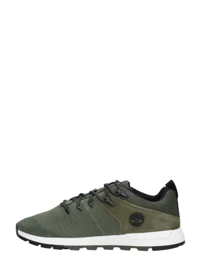 Timberland Sprint Trekker Low Knit, lage veterschoenen voor heren in groen, foto 1 van 4
