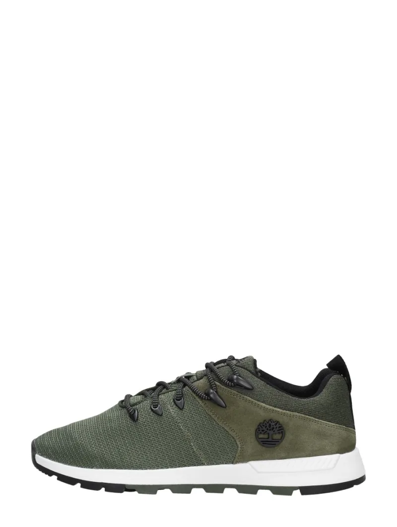 Timberland Sprint Trekker Low Knit, lage veterschoenen voor heren in groen