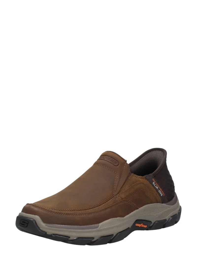 Skechers Slip-Ins: Respected - Elgin Slip-Ins, sportief voor heren in cognac, foto 2 van 2