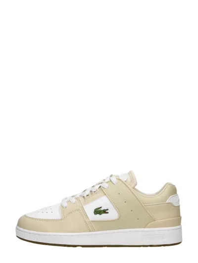 Lacoste T-Clip, lage sneakers voor heren in beige, foto 1 van 4