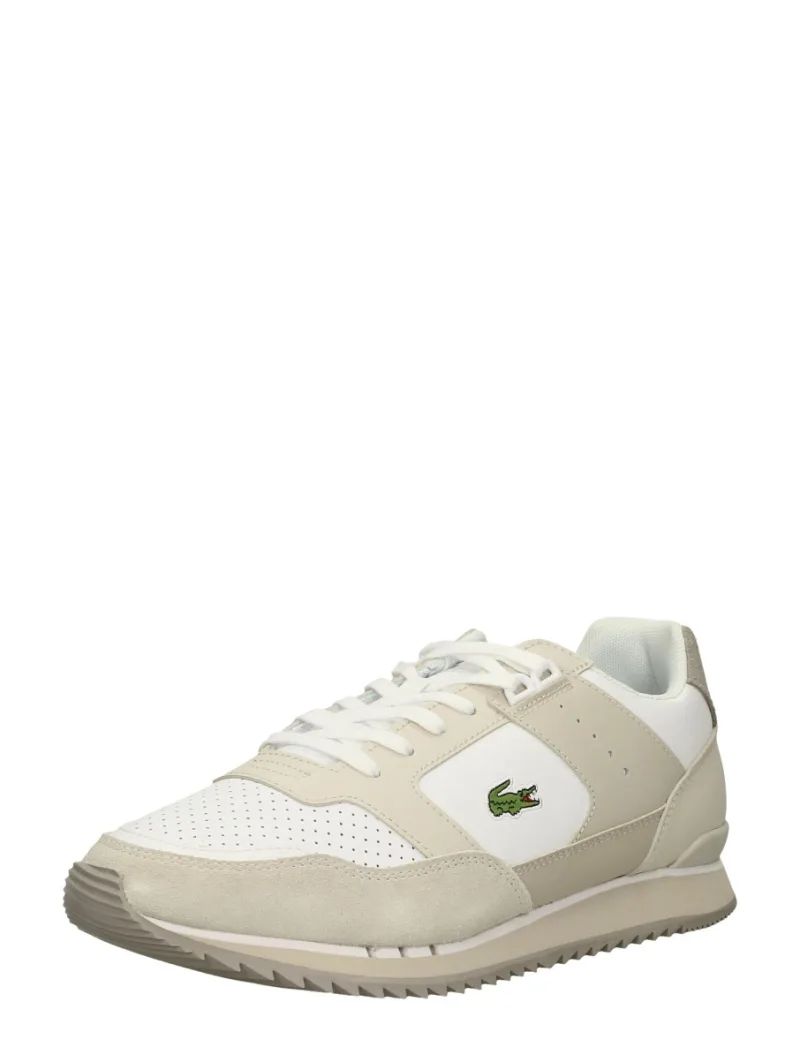 Lacoste Partner Piste, lage sneakers voor heren in wit, foto 2 van 2