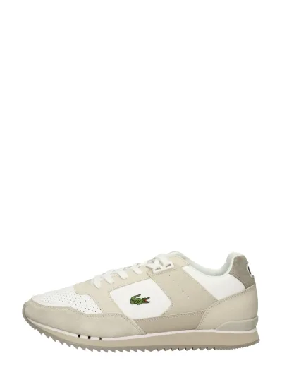 Lacoste Partner Piste, lage sneakers voor heren in wit, foto 1 van 4