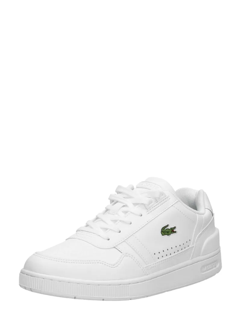Lacoste T-Clip, lage sneakers voor dames in wit, foto 2 van 2