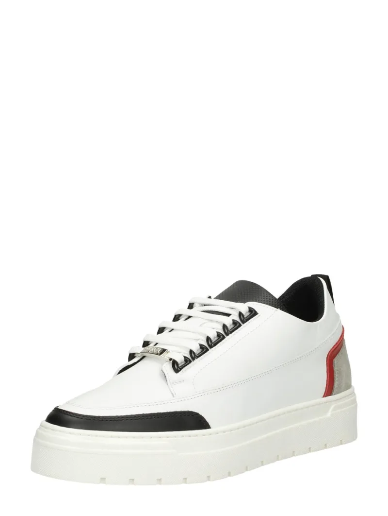 Antony Morato Veterschoenen Laag, lage veterschoenen voor heren in wit, foto 2 van 2