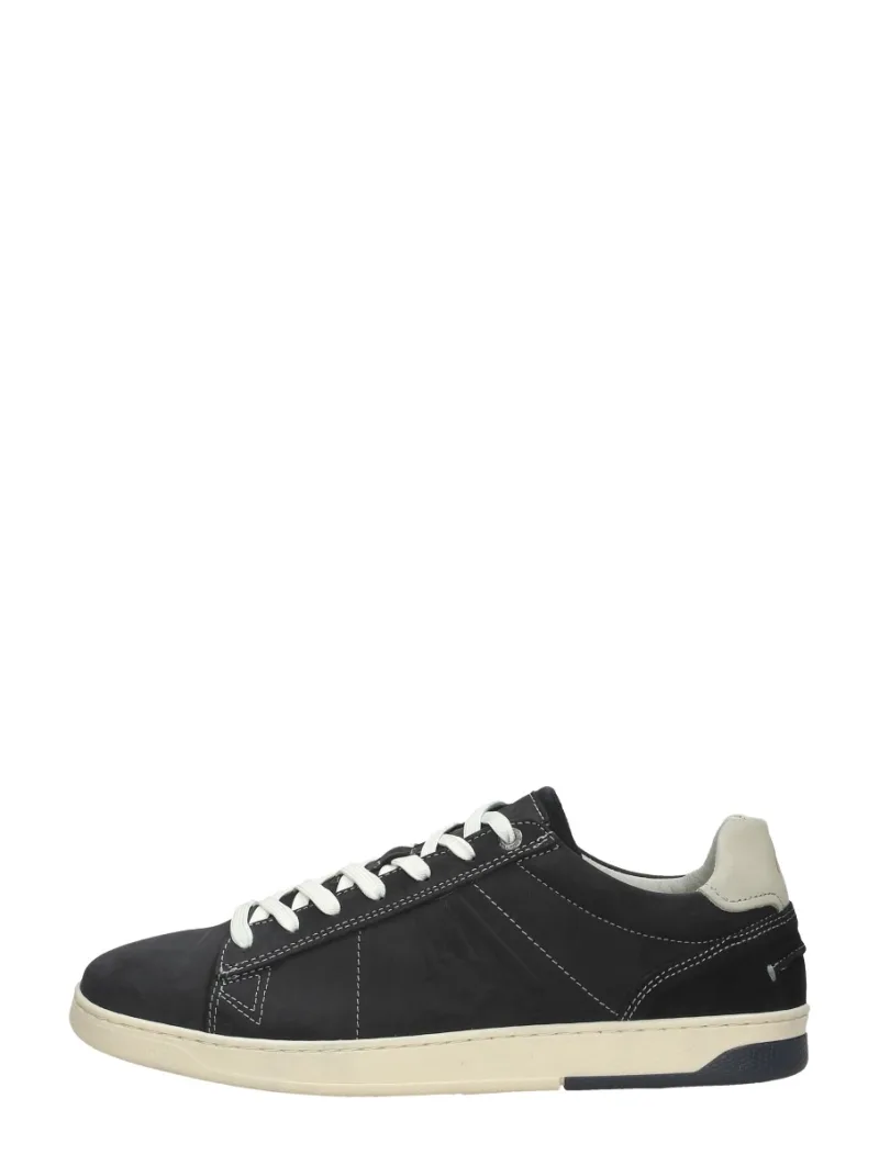 Gaastra Gemini Nub M, lage veterschoenen voor heren in blauw