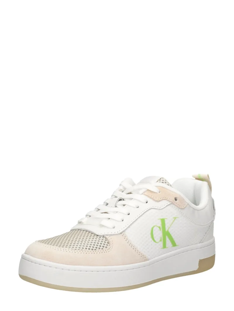 Calvin Klein Basket Supersole Low Xray, lage sneakers voor dames in wit, foto 2 van 2