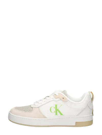 Calvin Klein Basket Supersole Low Xray, lage sneakers voor dames in wit, foto 1 van 4