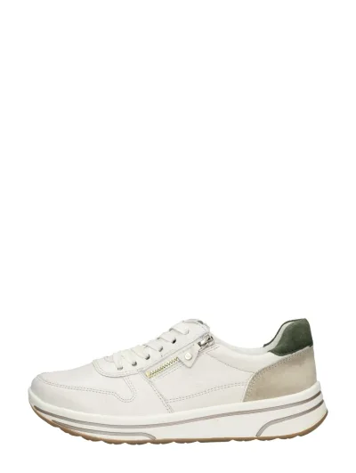 Ara Sapporo-S 2.0, lage veterschoenen voor dames in gebroken wit, foto 1 van 4