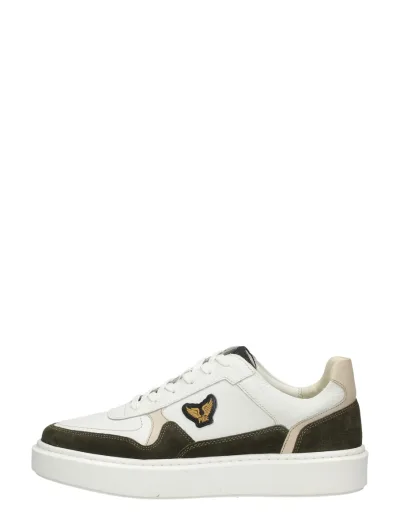 PME Legend Stoutman, lage veterschoenen voor heren in wit, foto 1 van 4