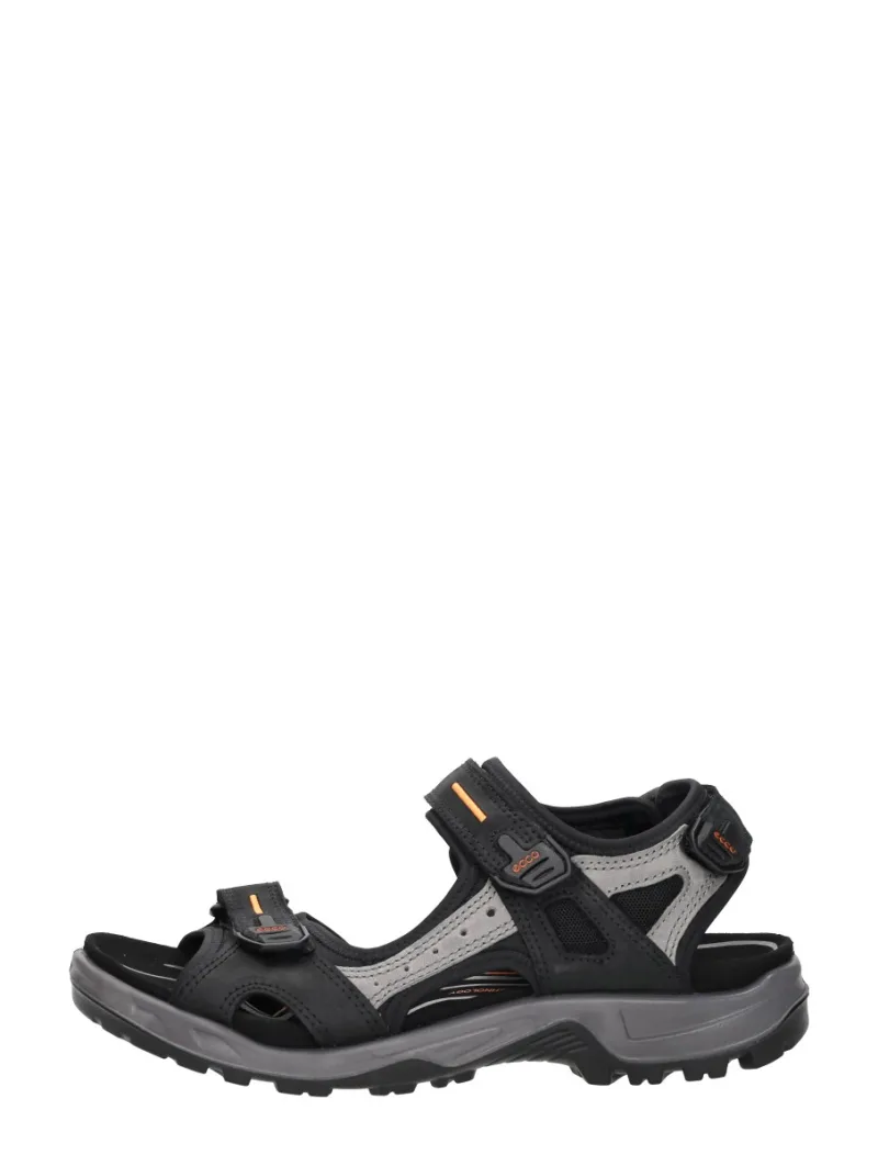 ECCO Offroad, sandalen voor heren in zwart