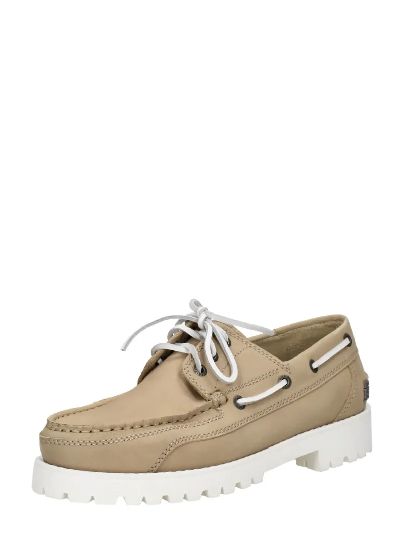 Tommy Hilfiger Dames bootschoen, bootschoenen voor dames in beige, foto 2 van 2