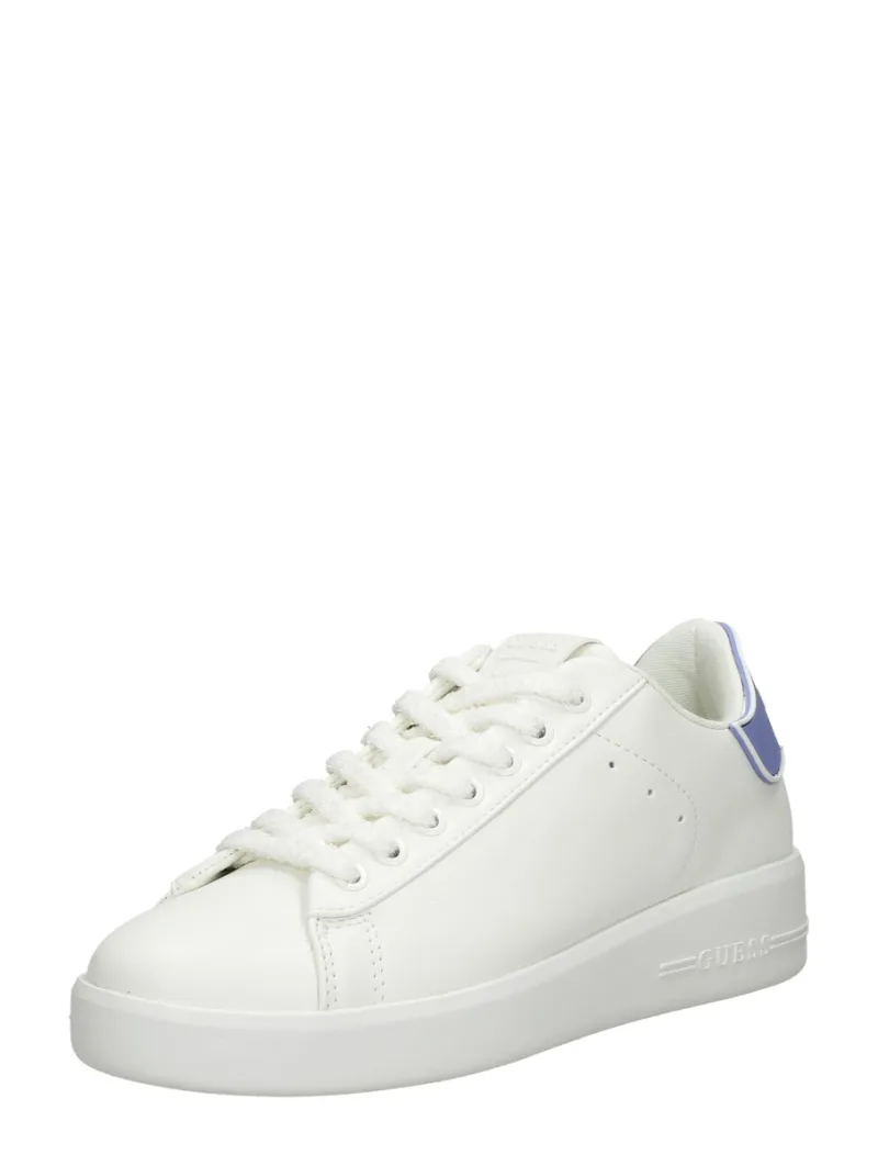 Guess Rockies 8, lage sneakers voor dames in gebroken wit, foto 2 van 2