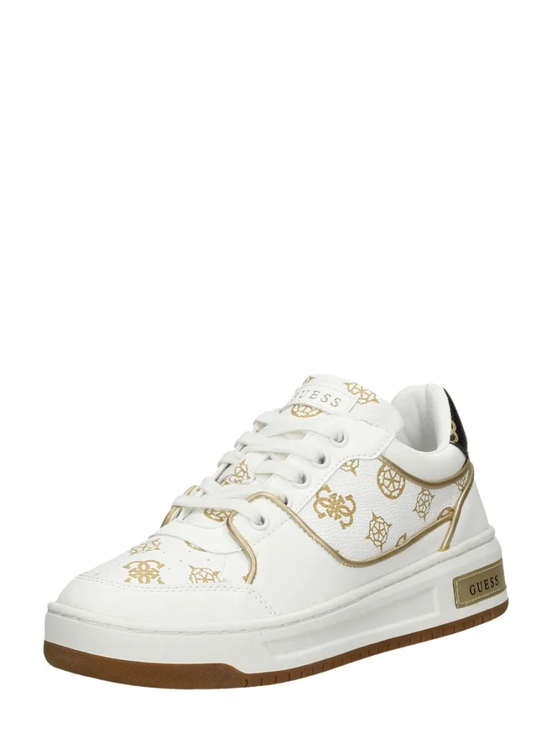 Guess Tokyo, lage sneakers voor dames in wit, foto 2 van 2