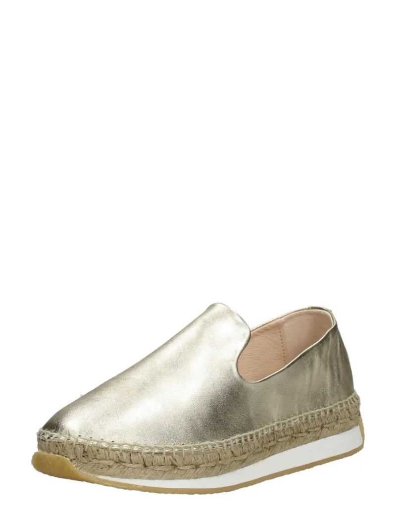 Fred de la Bretoniere FRS1357, instappers & loafers voor dames in goudkleur, foto 2 van 2