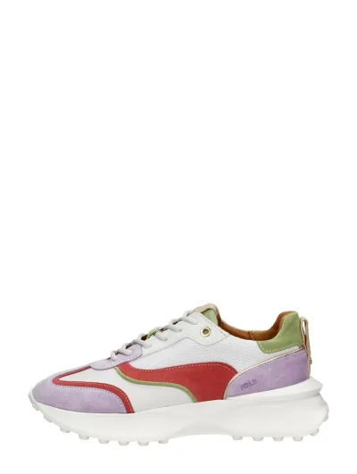 Fred de la Bretoniere Frs1382 Kleuren, lage sneakers voor dames, foto 1 van 4