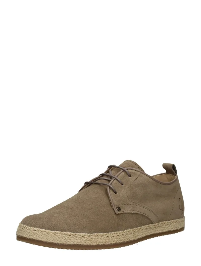 Rehab Rodrigo, lage veterschoenen voor heren in beige, foto 2 van 2