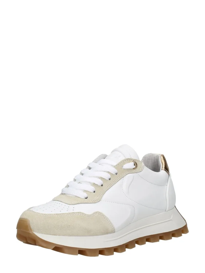 Bronx Aver-Y, lage sneakers voor dames in gebroken wit, foto 2 van 2
