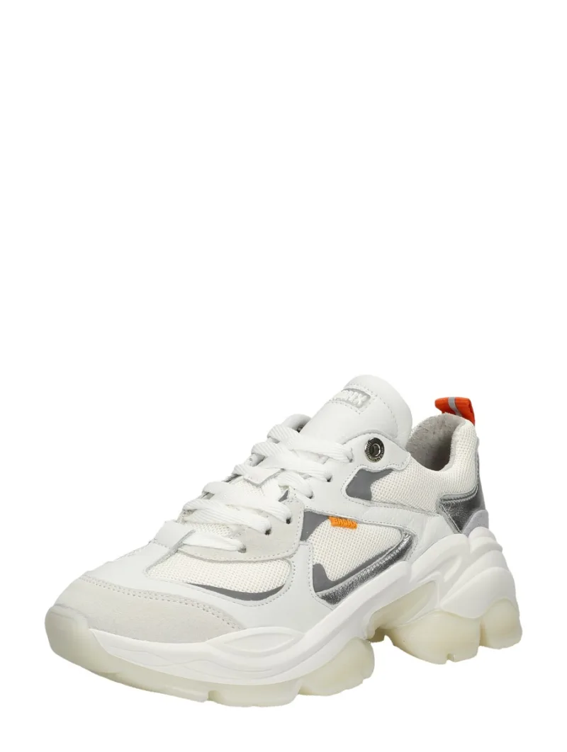 Bronx Linn-Y, lage sneakers voor dames in wit, foto 2 van 2