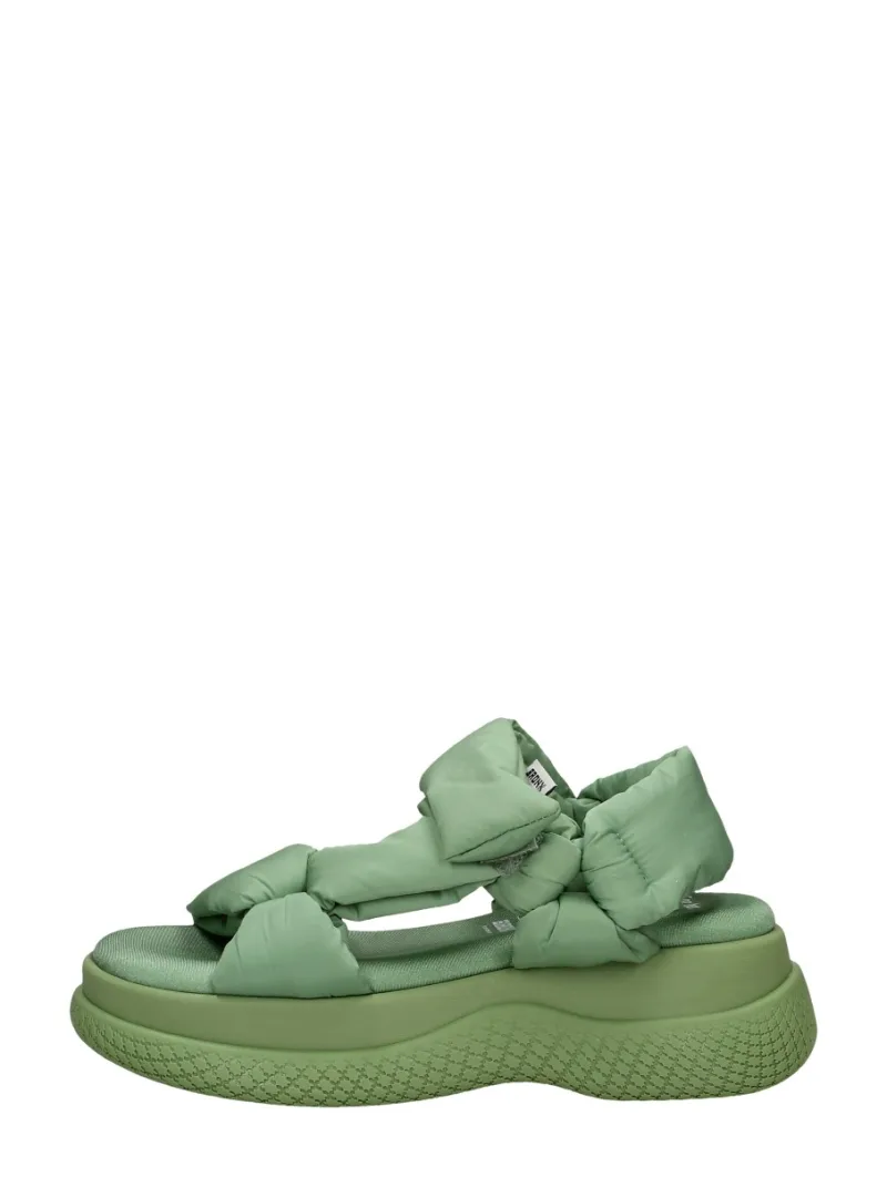 Bronx Bru-Te, sandalen plat voor dames in groen, foto 1 van 4