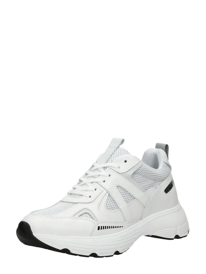 Palpa Veterschoenen Laag, lage veterschoenen voor dames in wit, foto 2 van 2