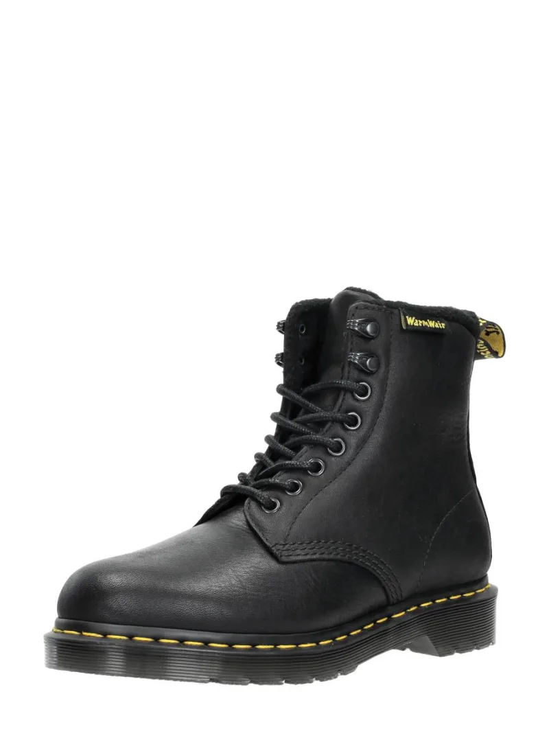 Dr. Martens 1460, hoge veterschoenen voor dames in zwart, foto 2 van 2