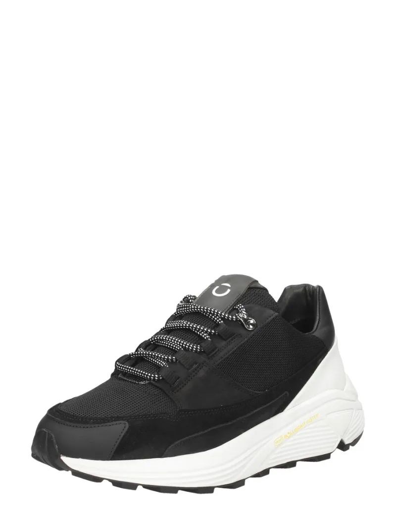 Tozen Kyuna, lage sneakers voor heren in zwart, foto 2 van 2