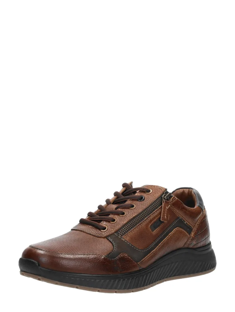 Australian Hatchback, lage veterschoenen voor heren in cognac, foto 2 van 2