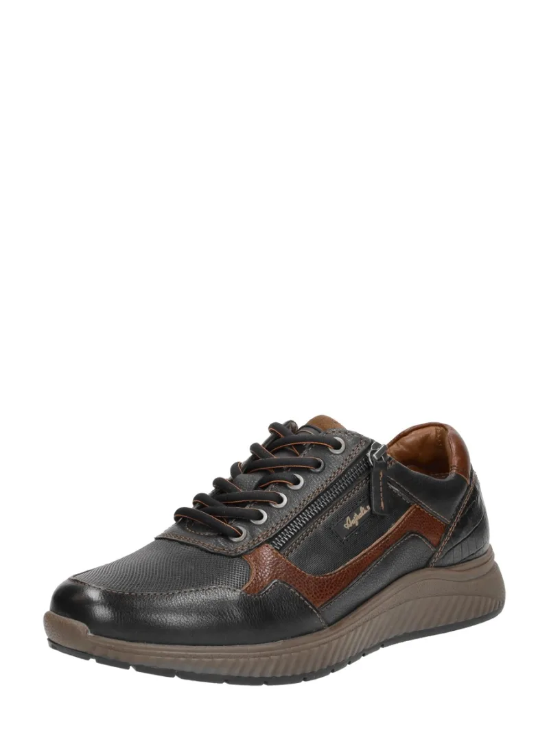 Australian Hatchback, lage veterschoenen voor heren in zwart, foto 2 van 2