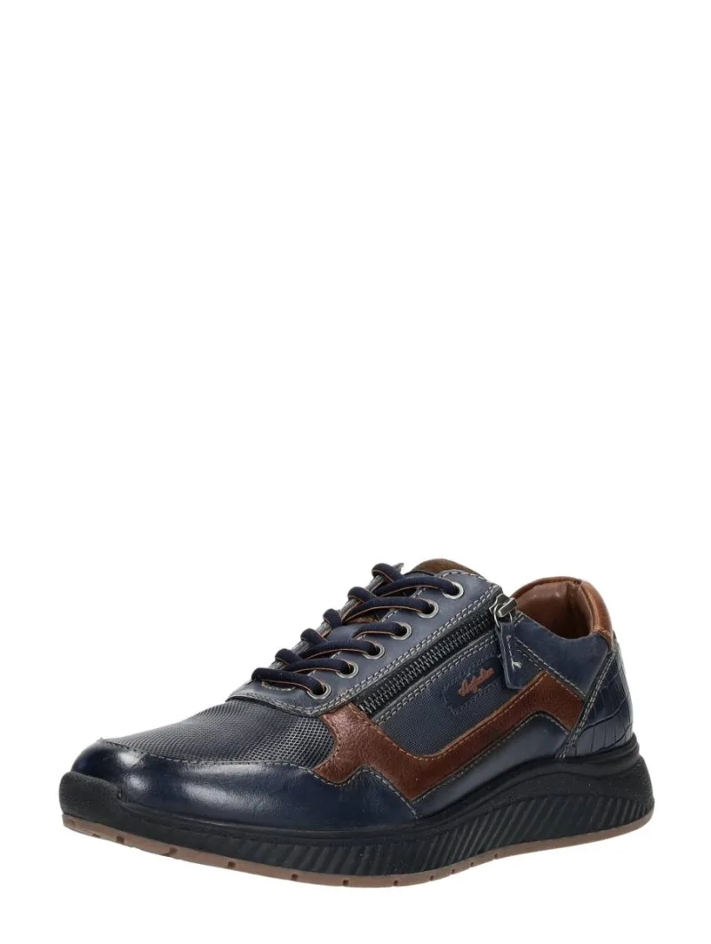 Australian Hatchback, lage veterschoenen voor heren in blauw, foto 2 van 2