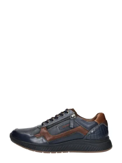 Australian Hatchback, lage veterschoenen voor heren in blauw, foto 1 van 4