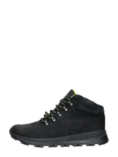 Clarks ATL Trek Mid, hoge veterschoenen voor heren in zwart, foto 1 van 4