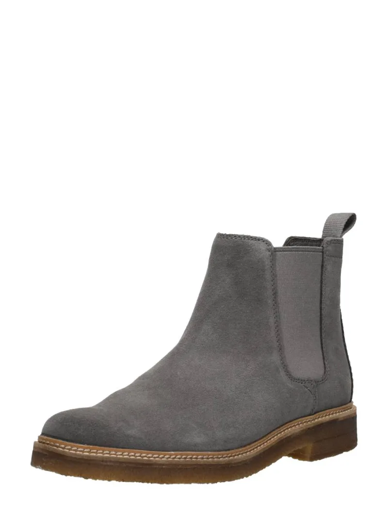 Clarks Clarkdale Easy, enkellaarsjes & boots voor heren in donkergrijs, foto 2 van 2