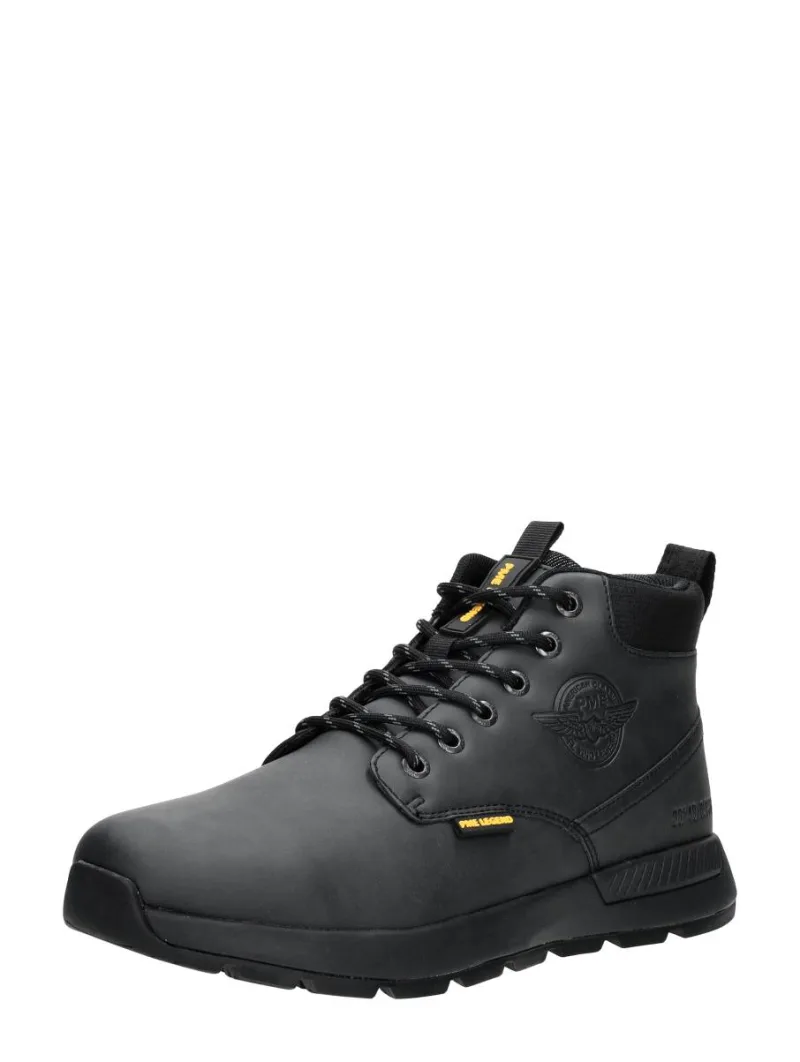 PME Legend Ribber, hoge veterschoenen voor heren in zwart, foto 2 van 2