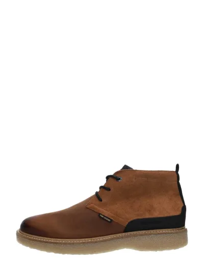 PME Legend Notcher, hoge veterschoenen voor heren in cognac, foto 1 van 4