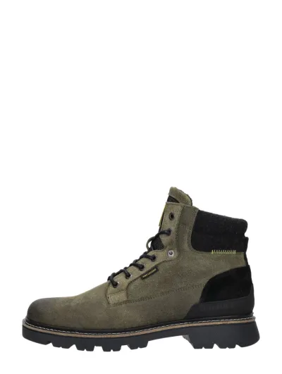PME Legend Dragan, hoge veterschoenen voor heren in groen, foto 1 van 4