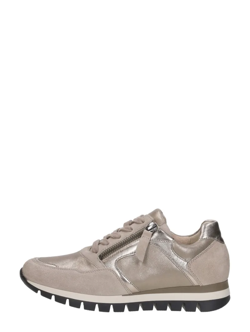 Gabor Veterschoenen Laag, lage veterschoenen voor dames in beige