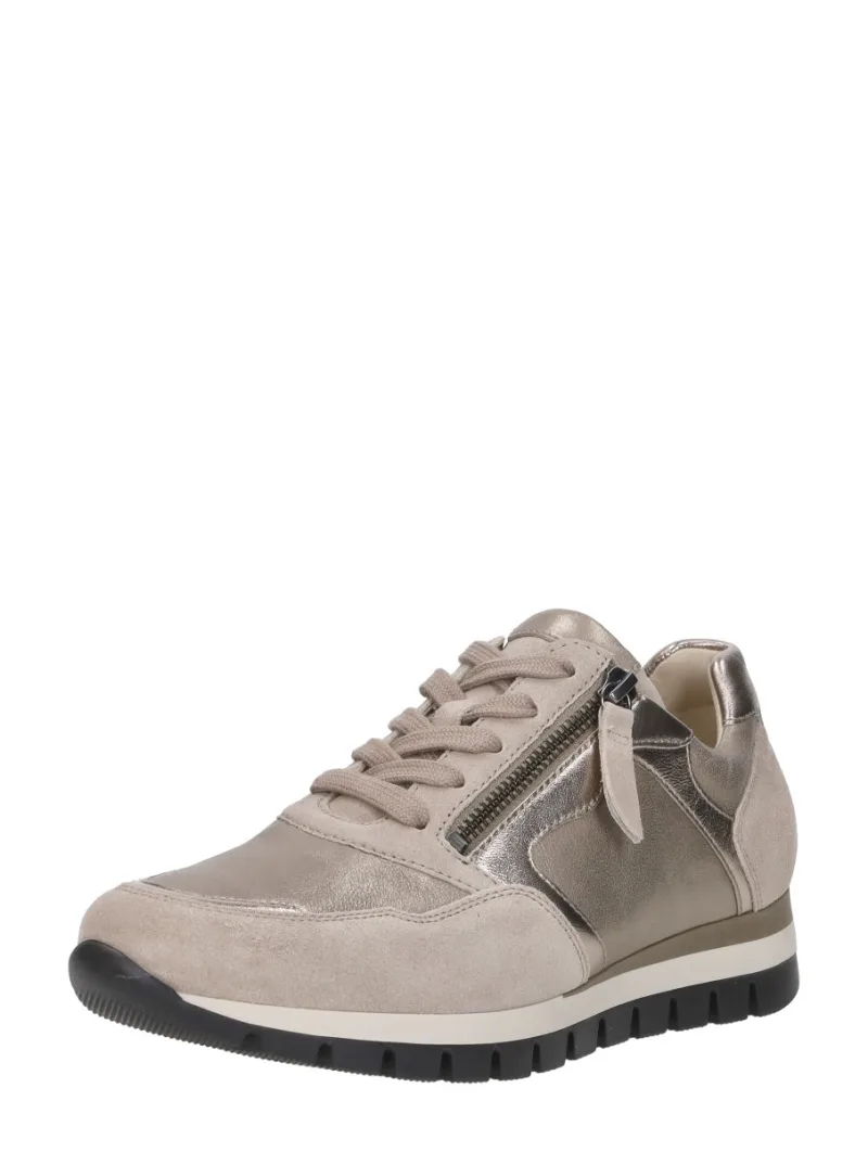 Gabor Veterschoenen Laag, lage veterschoenen voor dames in beige, foto 2 van 2