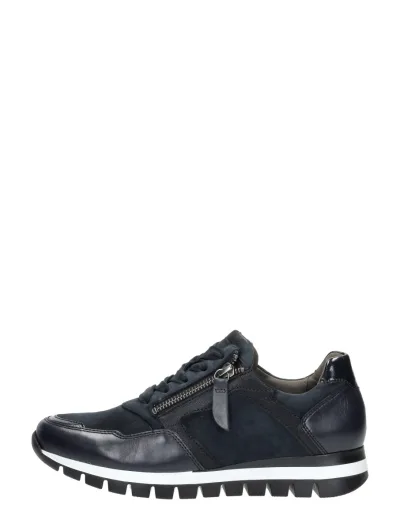 Gabor Veterschoenen Laag, lage veterschoenen voor dames in blauw, foto 1 van 4