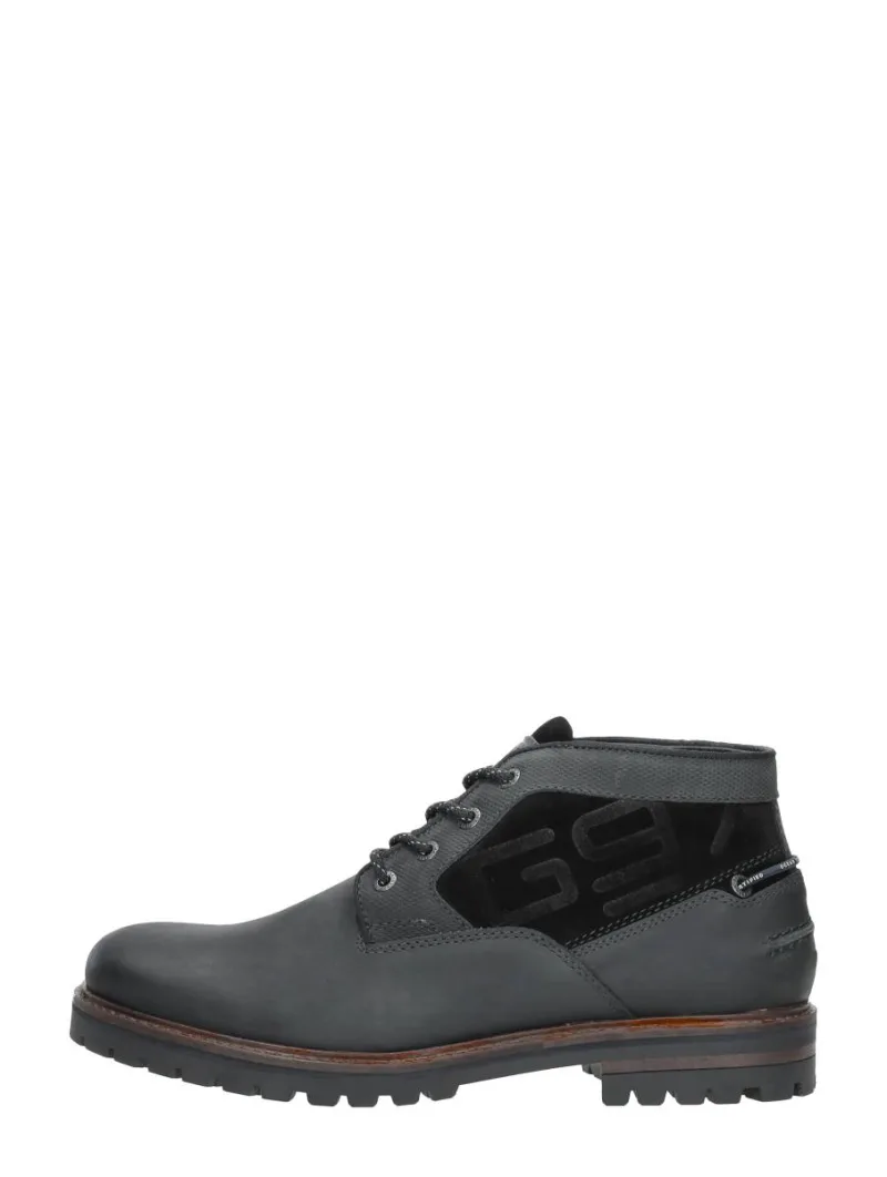 Gaastra Taurus Mid Oil M, hoge veterschoenen voor heren in donkergrijs