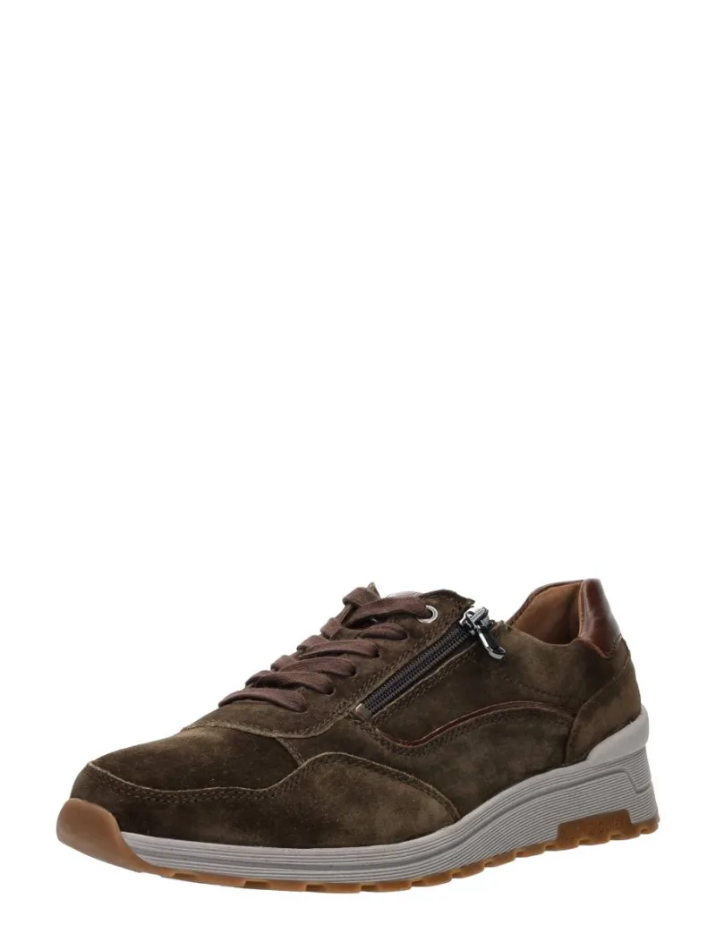 Waldläufer H-Etienne, lage veterschoenen voor heren in cognac, foto 2 van 2