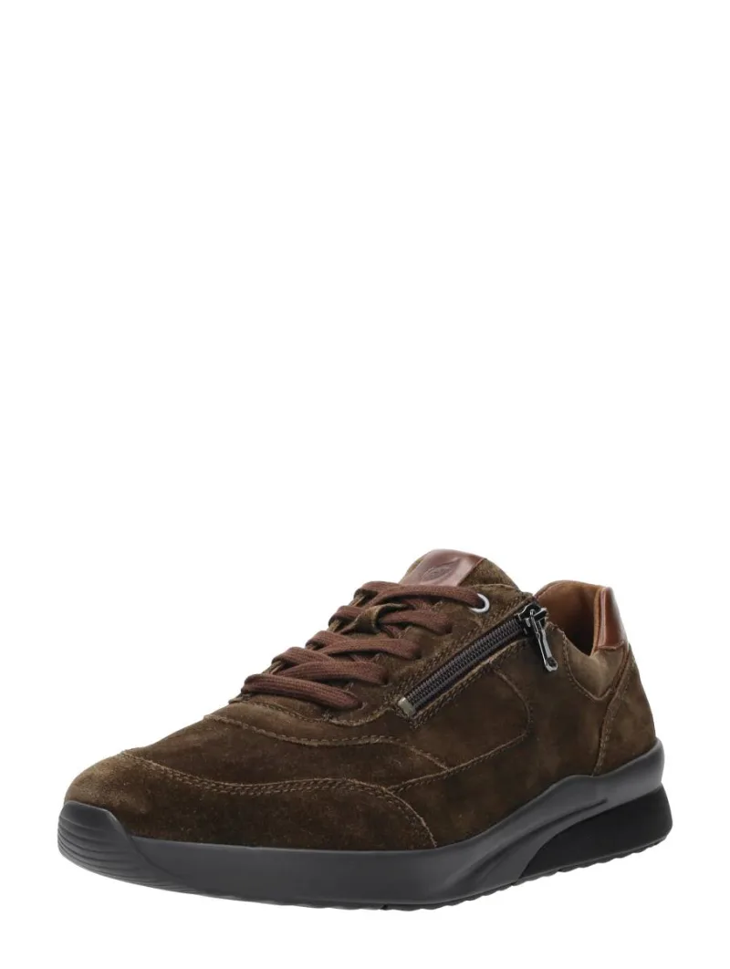 Waldläufer K-Fabian, lage veterschoenen voor heren in cognac, foto 2 van 2