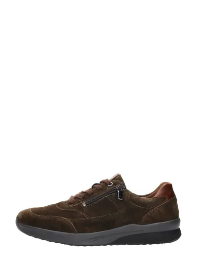 Waldläufer K-Fabian, lage veterschoenen voor heren in cognac, foto 1 van 4