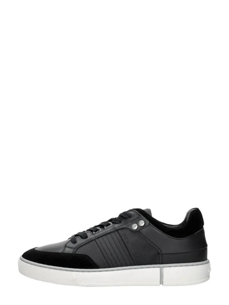 G-Star Ravond Lea DNM M, lage veterschoenen voor heren in zwart