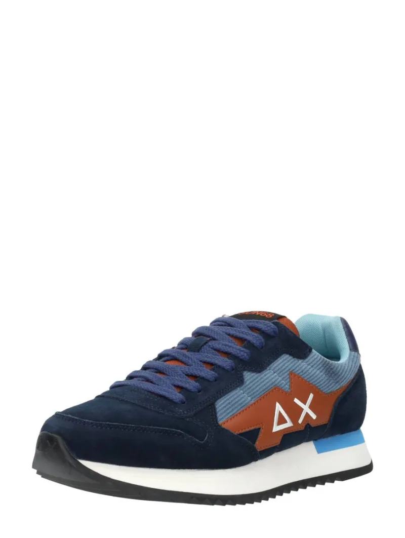 Sun68 Niki Crazy Winter, lage sneakers voor heren in blauw, foto 2 van 2