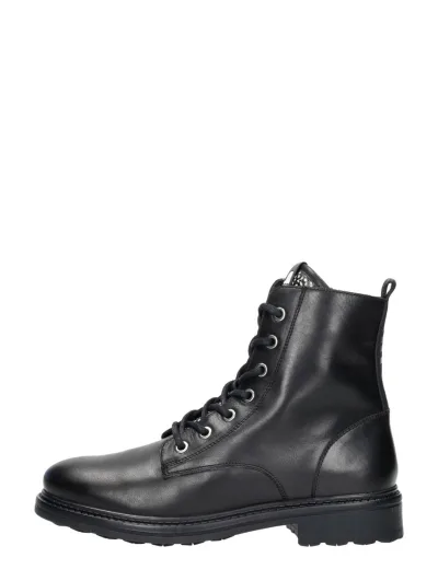 Maruti Lucy, hoge veterschoenen voor dames in zwart, foto 1 van 4