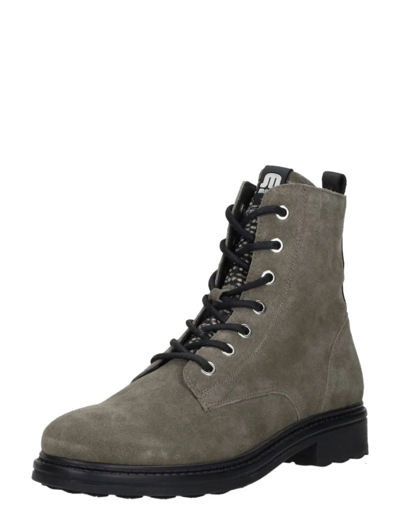 Maruti Lucy, hoge veterschoenen voor dames in taupe, foto 2 van 2