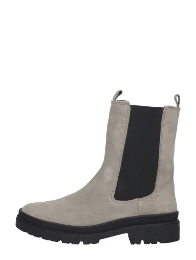 Ara Dover-ST 2.0, enkellaarsjes plat voor dames in taupe, foto 1 van 4