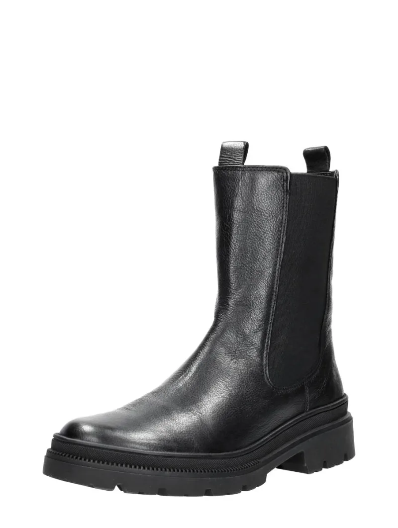 Ara Dover-ST 2.0, enkellaarsjes plat voor dames in zwart, foto 2 van 2