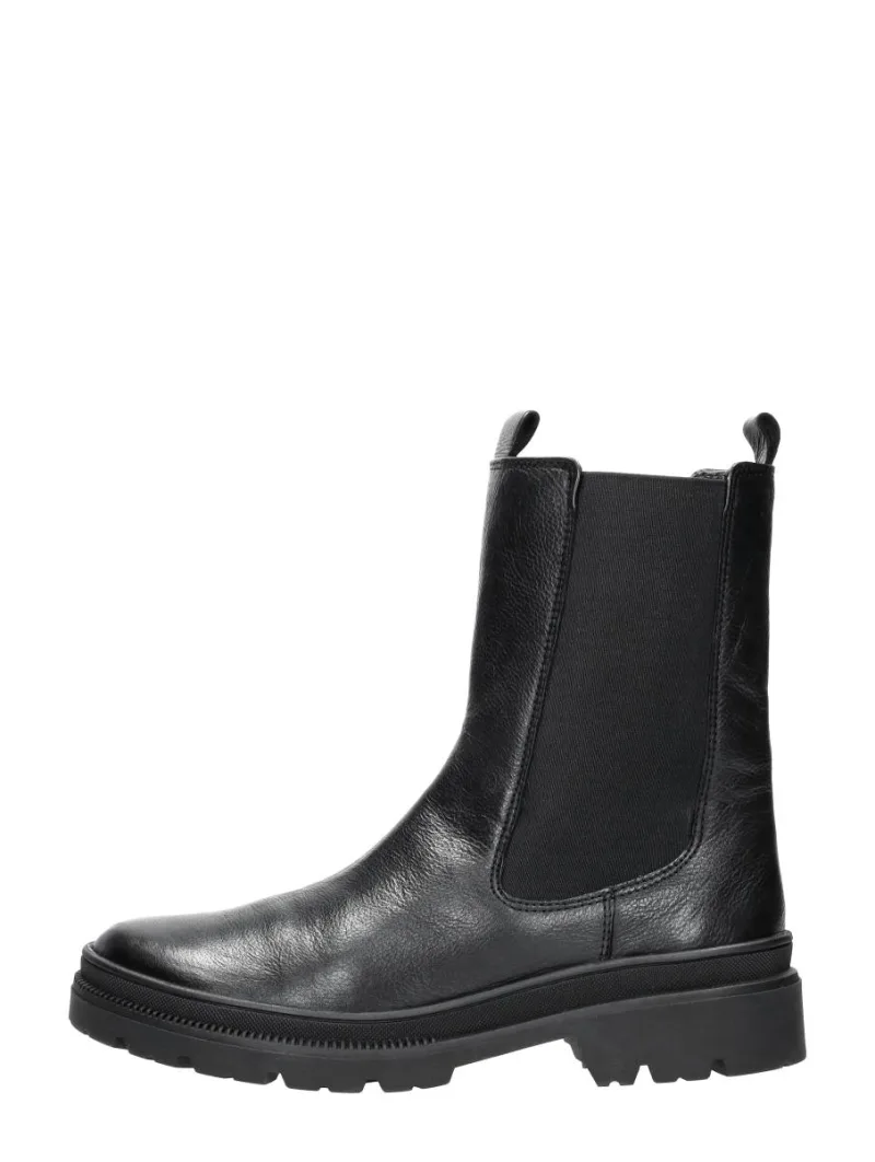 Ara Dover-ST 2.0, enkellaarsjes plat voor dames in zwart