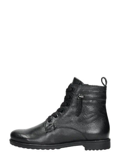 Ara Liverpool-ST 2.0, hoge veterschoenen voor dames in zwart, foto 1 van 4